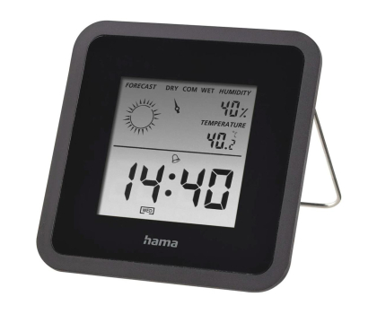 Stacja pogodowa Hama Termometr/higrometr th50 (czarny)
